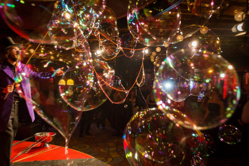 Bubbleshow indoor for the Grand Casino Baden, Bühnenshows