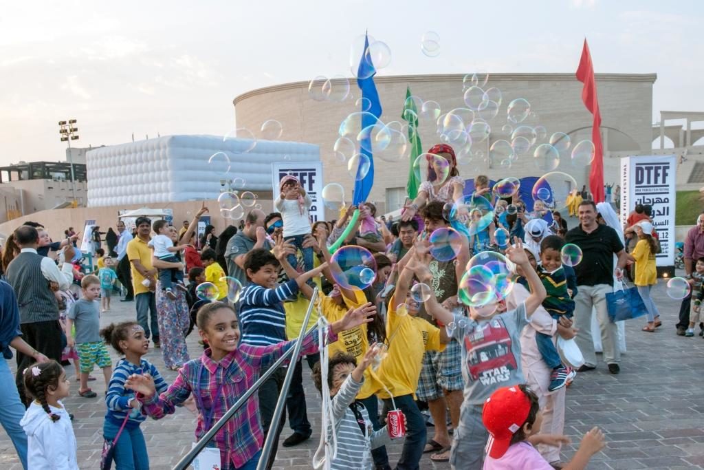 Bubbleshow for the Doha Tribeca Film Festival